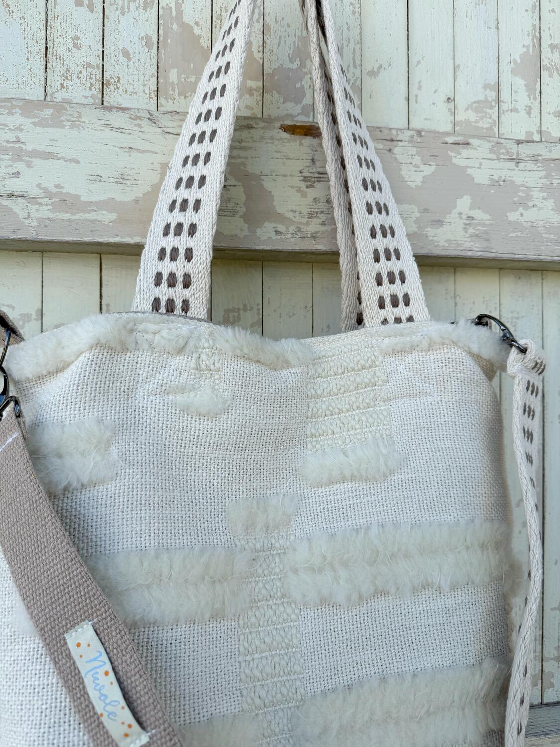 Borsa  bianco avorio 