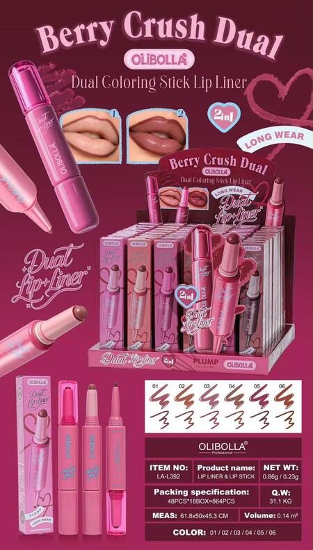 Olibolla Berry Crush Dual 2 in 1 [Conf. da 48 pezzi]