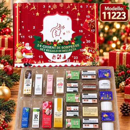 Calendario Dell'Avvento Skin Care  [Conf. da 3 pezzi]