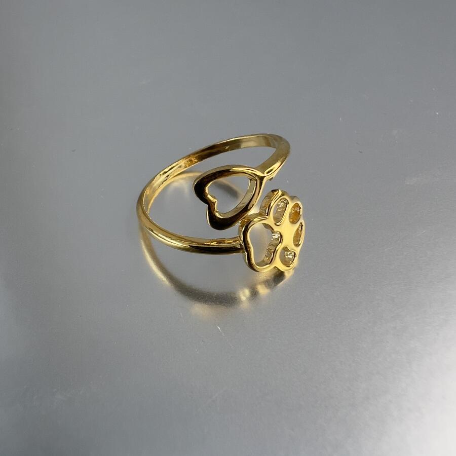 Anello Amore Mio, Cuor di Cucciolo e Libellula