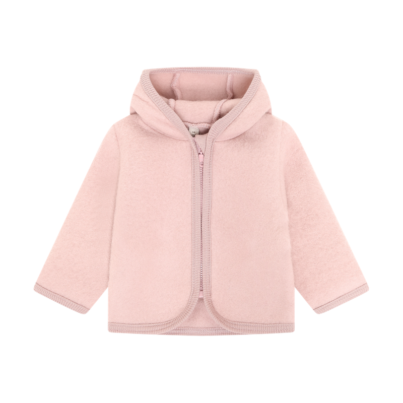 Giacca in pile di lana merino extra fine – Woodrose