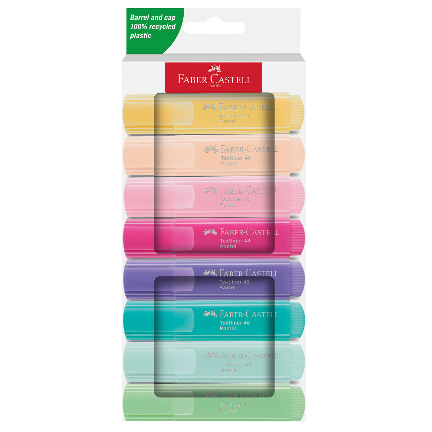 Evidenziatori Textliner 46 Pastel FABER-CASTELL