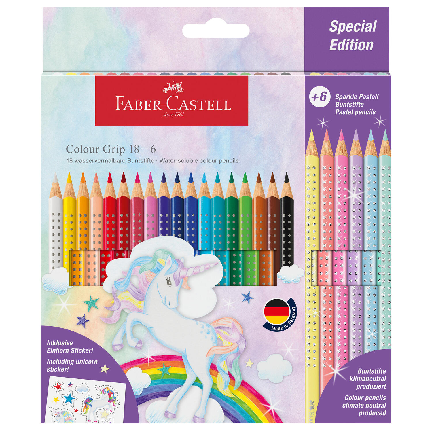 Pastelli Colorati Colour Grip FABER-CASTELL