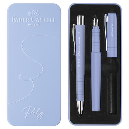 Set Regalo Poly Penna Sfera e Stilografica FABER-CASTELL