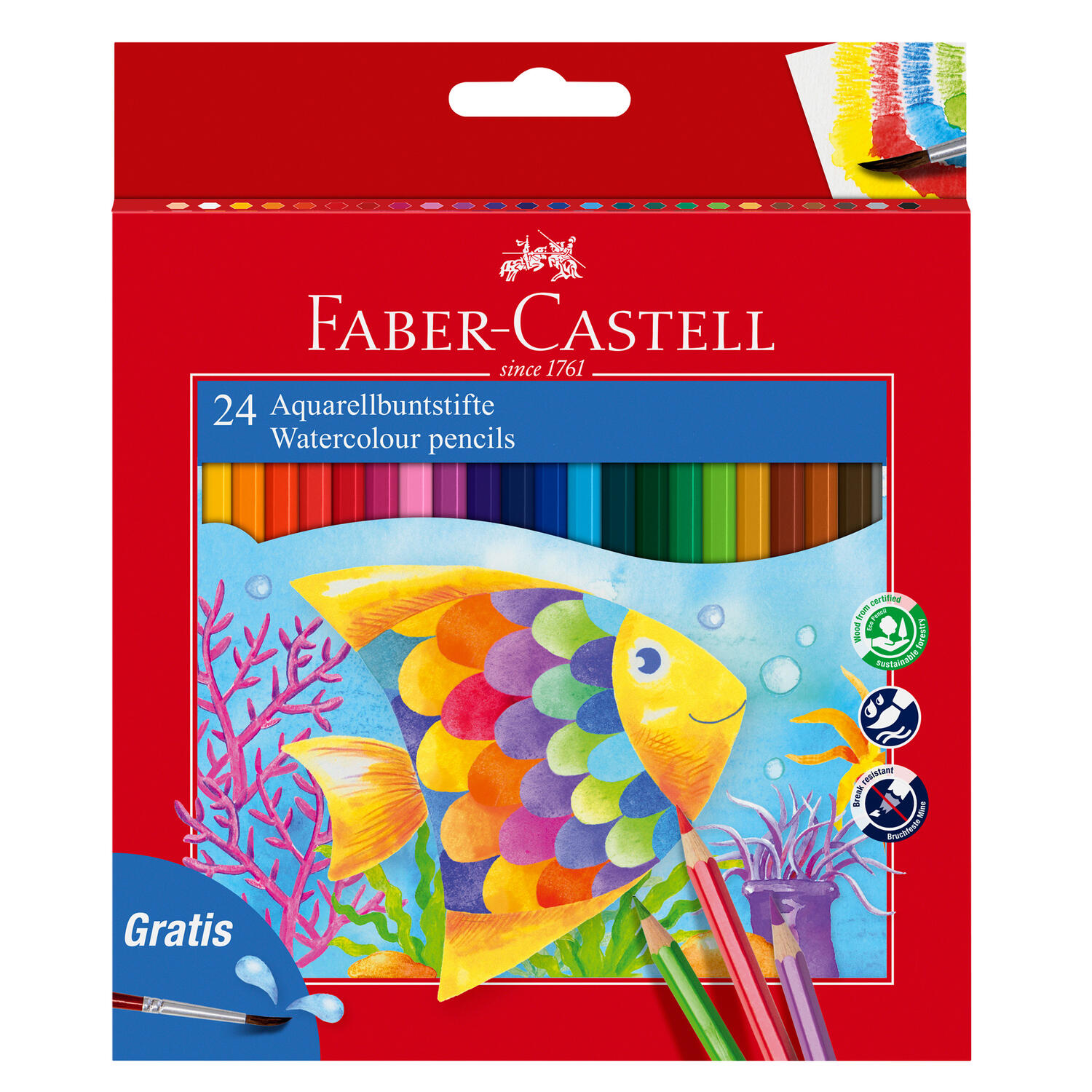 Pastelli Acquerellabili Red Range FABER-CASTELL