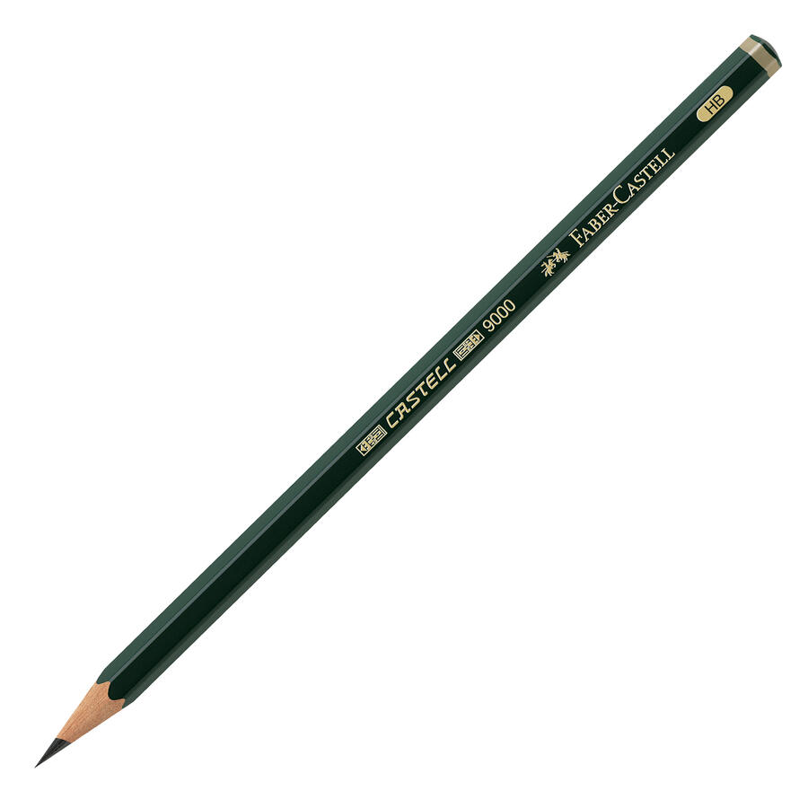 Matita Esagonale in Grafite Castell 9000 FABER-CASTELL - conf. 12 pz