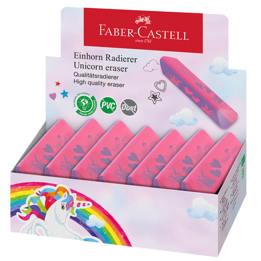 Gomma Triangolare FABER-CASTELL - conf. 15 pz