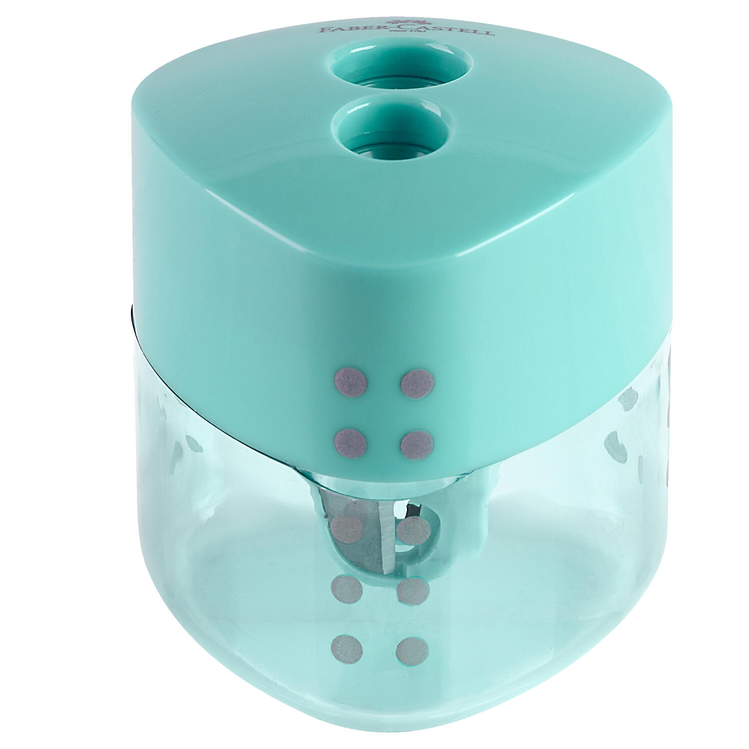 Temperamatite Grip Auto con 2 Fori FABER-CASTELL - conf. 12 pz