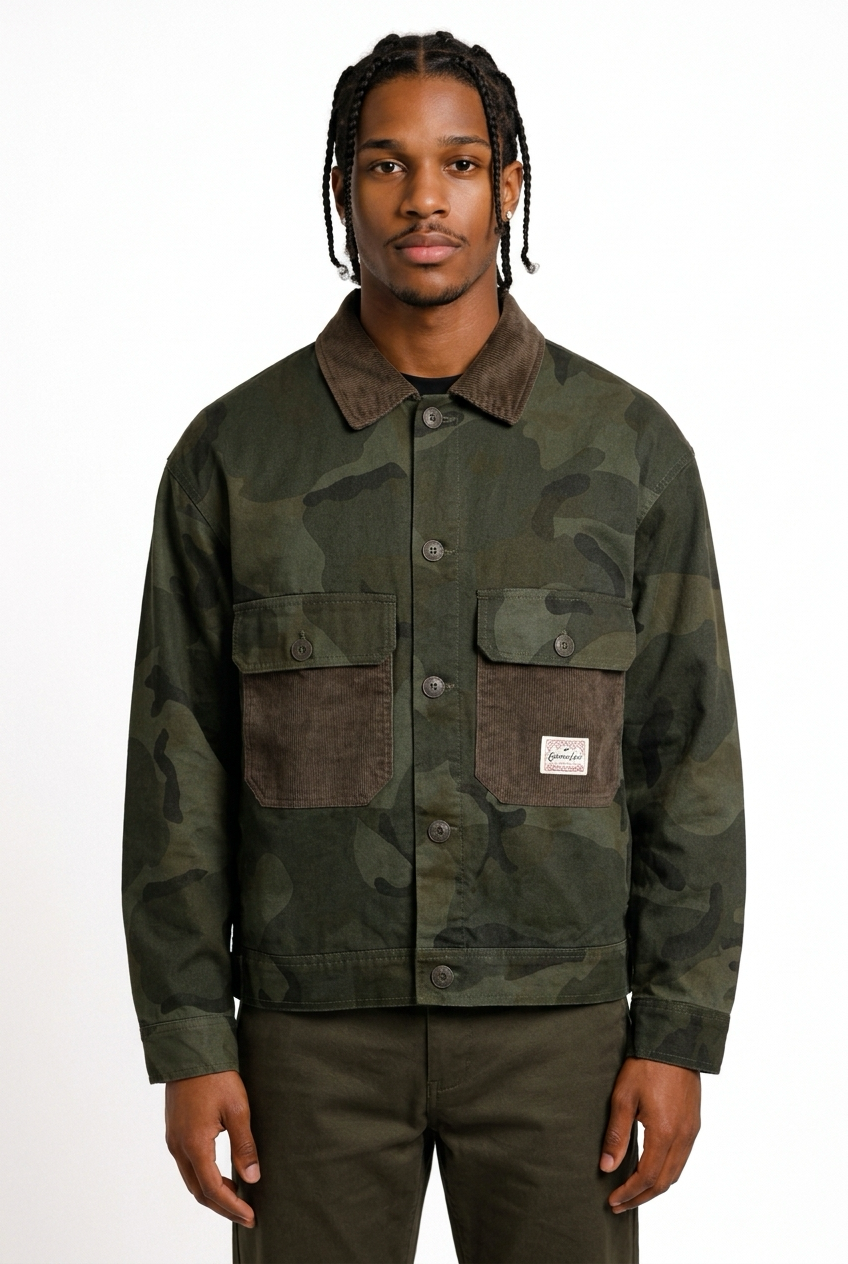 Gianni Lupo Over Shirt Camouflage 