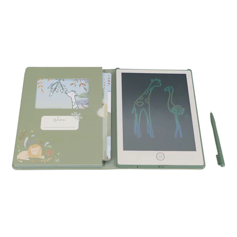 Tavoletta da disegno verde