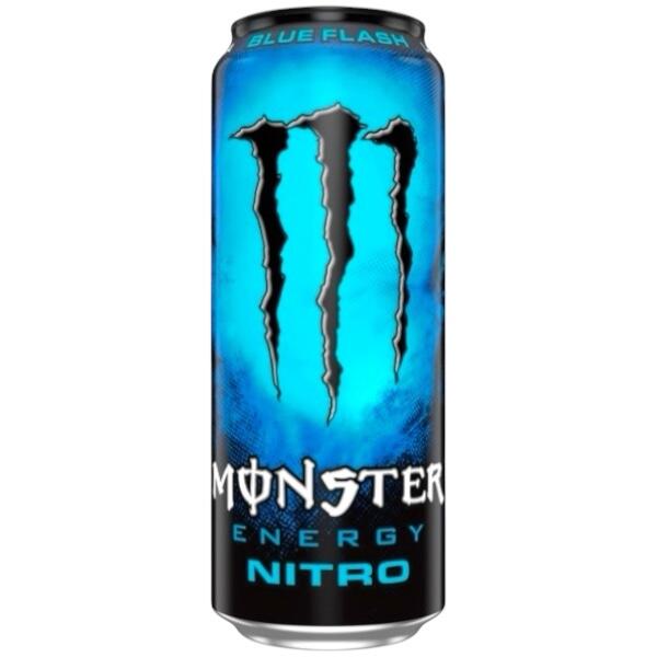 Monster nitro blue flash 500ml