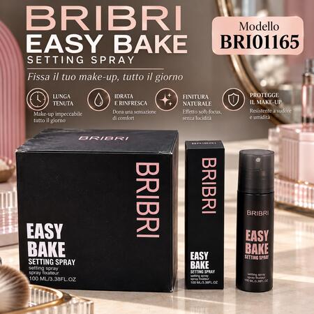 BriBri Easy Bake Setting Spray [Conf. da 12 pezzi]
