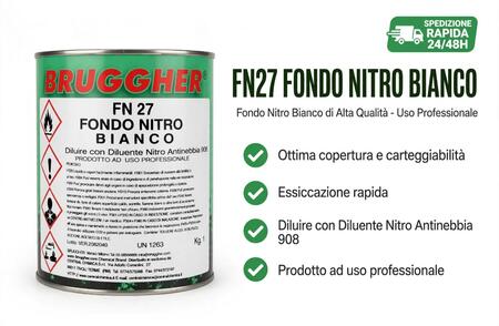 Fondo Nitro Turapori Bianco 