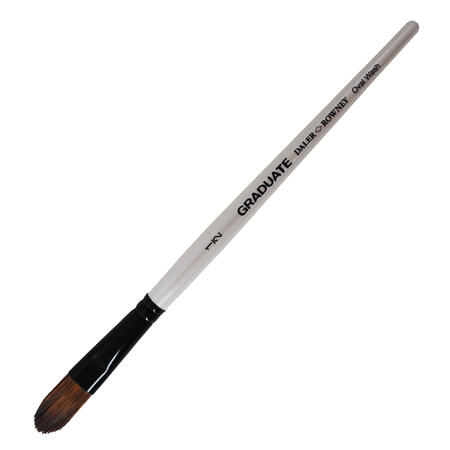 Pennello Graduate in Pelo di Pony con Manico Corto DALER ROWNEY - conf. 3 pz