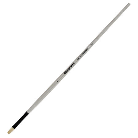 Pennello Graduate in Setola Naturale Piatto Lungo Manico Lungo DALER ROWNEY - conf. 3 pz