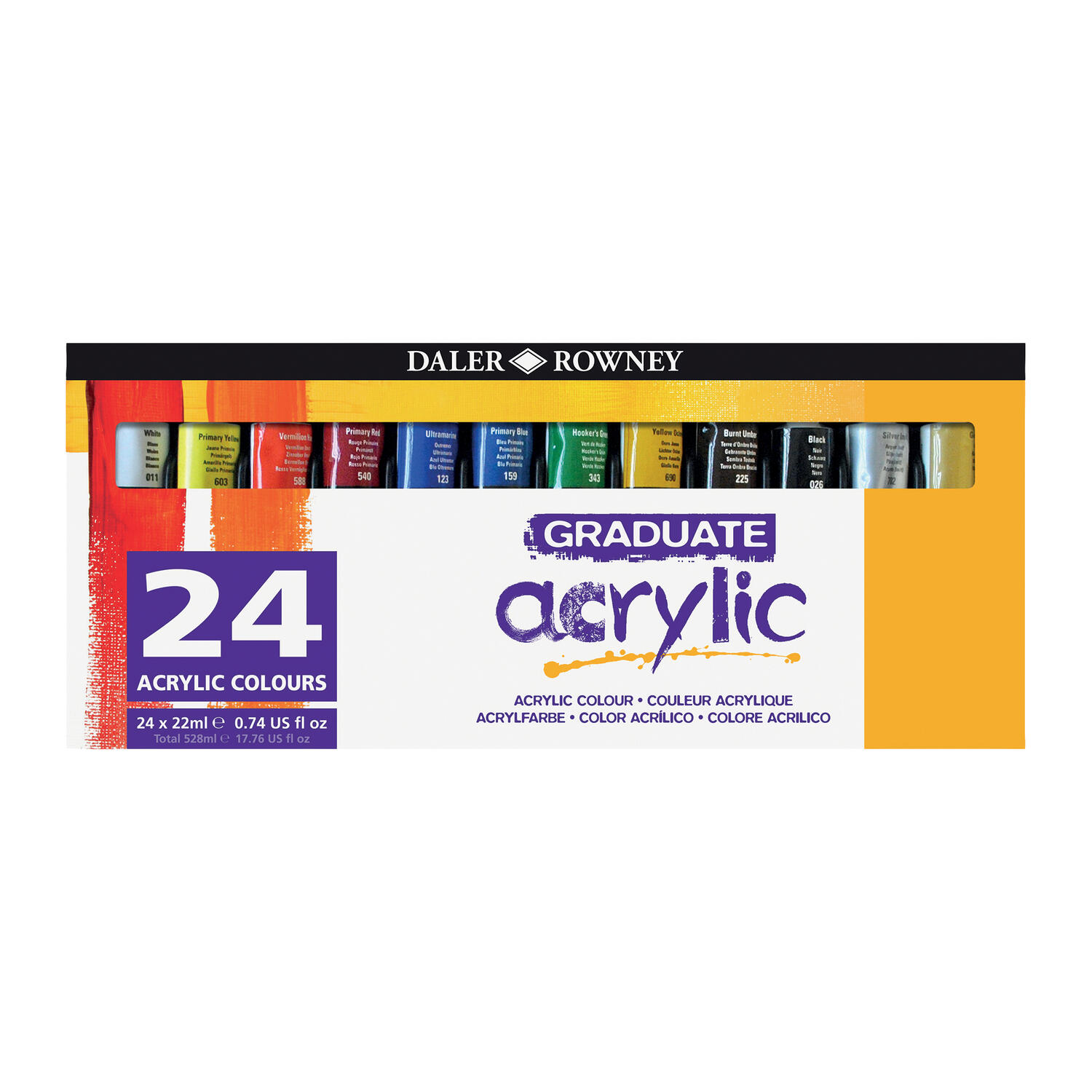 Colori Acrilici Fini Graduate DALER ROWNEY