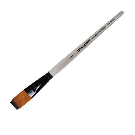 Pennello Sintetico Graduate Piatto Extra Lungo n. 3/4 Manico Corto DALER ROWNEY - conf. 3 pz