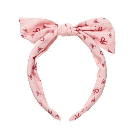 Cerchietto con Fiocco Cutesy Bow Rosa - Rockahula Kids