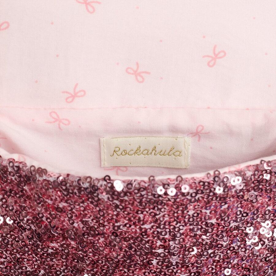 Borsetta con Paillettes Rosa e Fiocco - Rockahula Kids