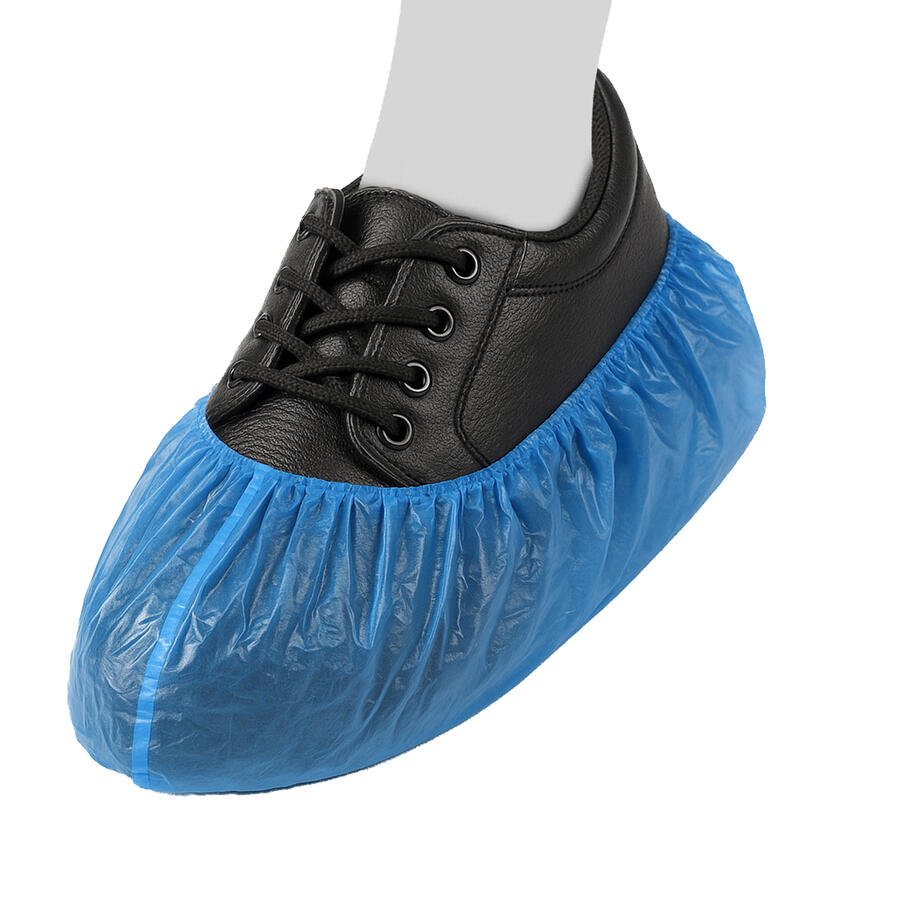 Sovrascarpe Monouso CPE Blu REFLEXX - conf. 100 pz
