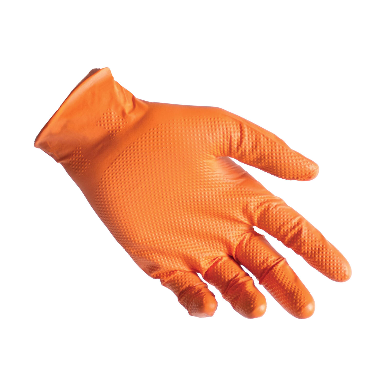 Guanti in Nitrile N85 Ultra Resistenti Arancioni REFLEXX - conf. 50 pz