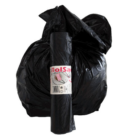 Sacchi Immondizia Neri f.to 55 × 70 cm ROLSAC - conf. 30 pz