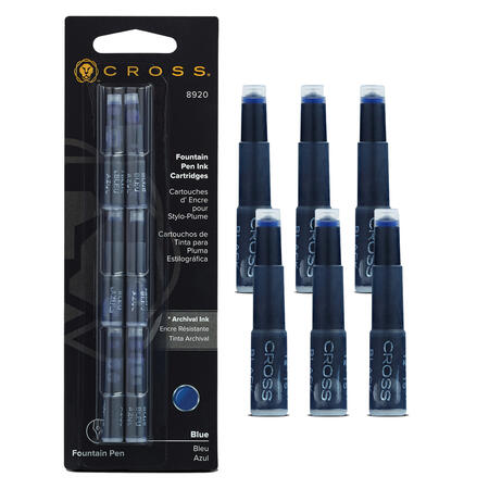 Cartucce d’Inchiostro Penna Stilografica CROSS - conf. 6 pz