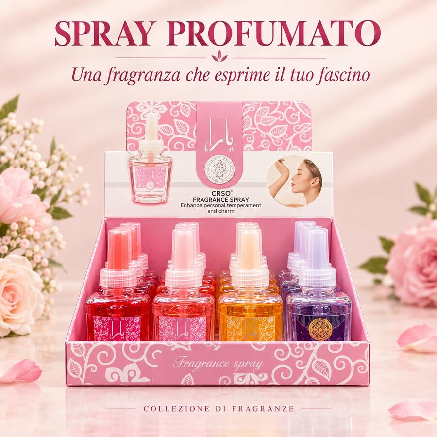 Crso Fragranze Spray (Similare Arabo) [Conf. Da 12 pezzi]