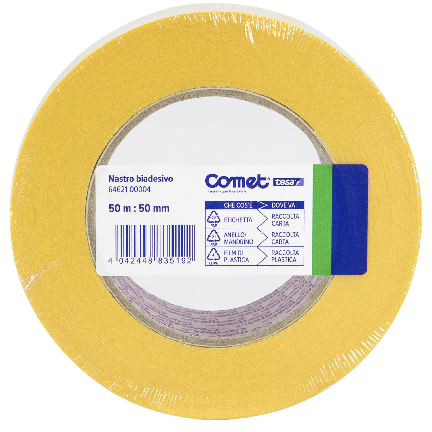Nastro Biadesivo Trasparente 64-621 Termo COMET