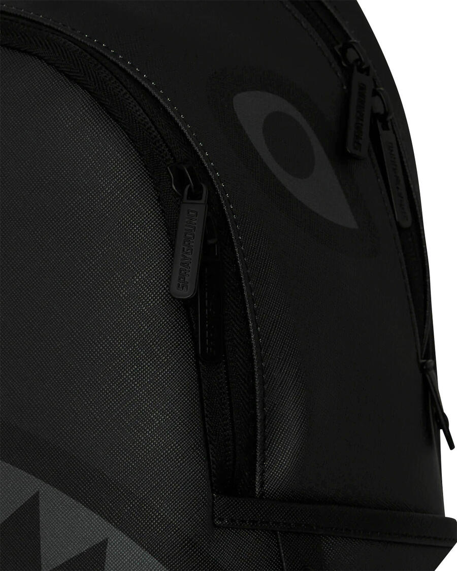 Center Rip Revealing Gray Check Savage Backpack