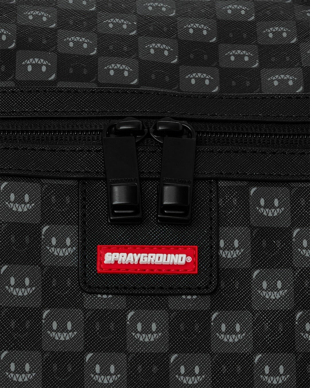 Sharks In Paris Wtf Bubbly Black Check Duffle