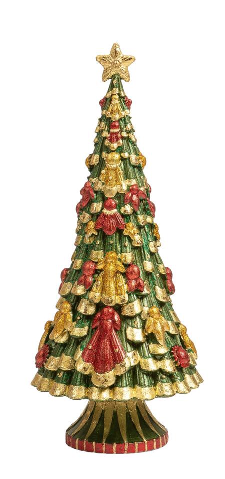Palais Royal Alberello di Natale in Resina Stile Damasco Tradizionale 33 cm