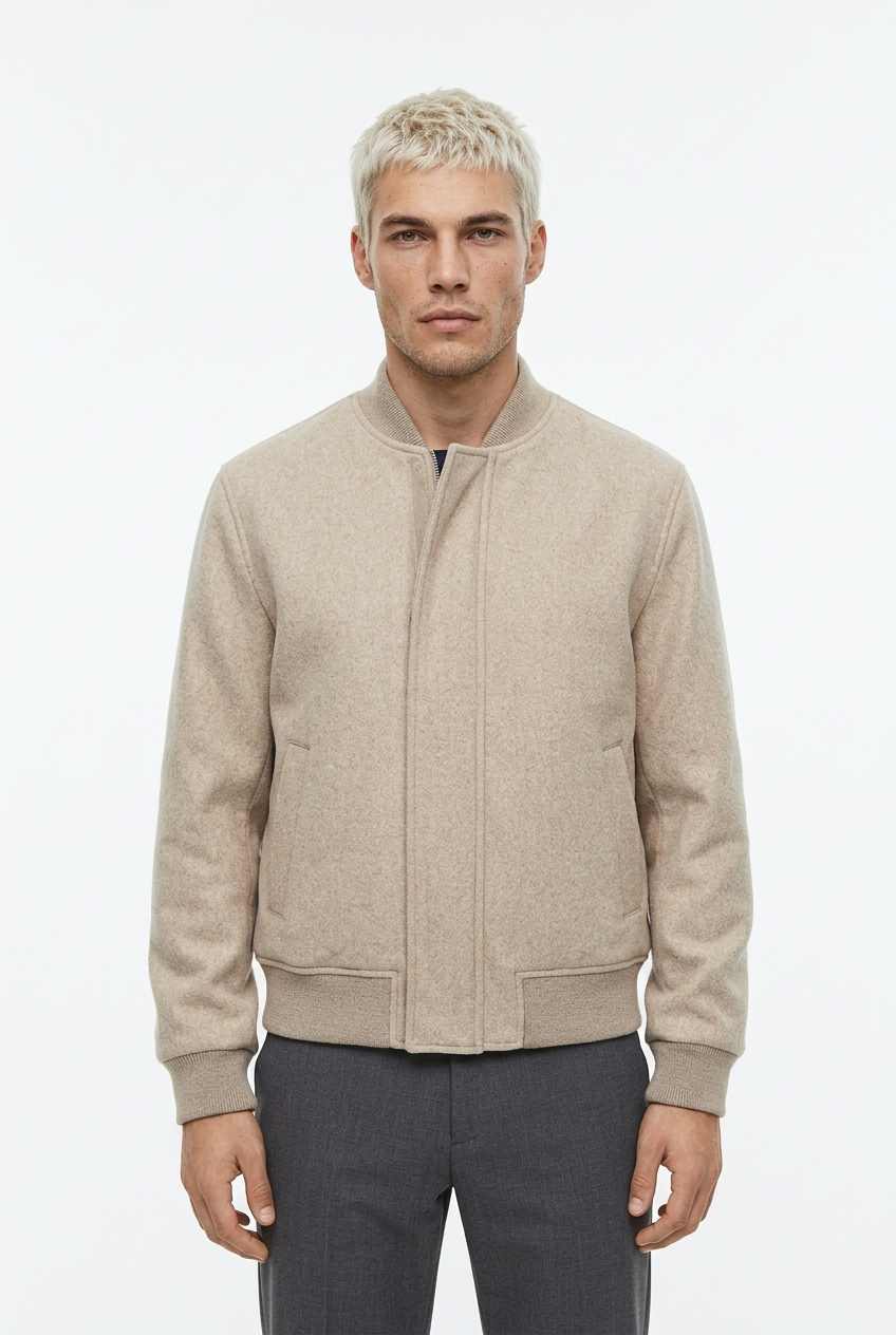 Telamira Bomber Trapuntato Crema