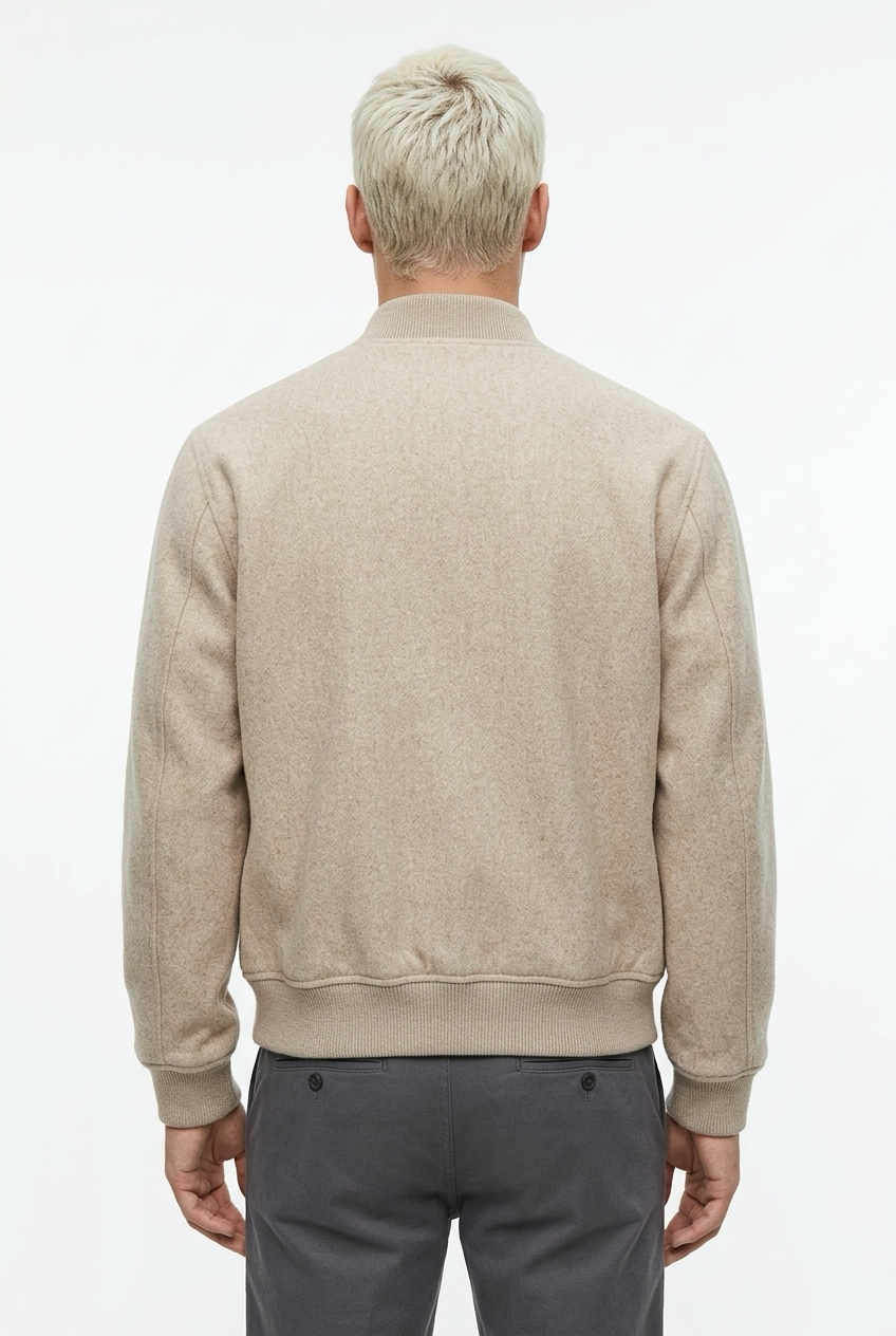 Telamira Bomber Trapuntato Crema
