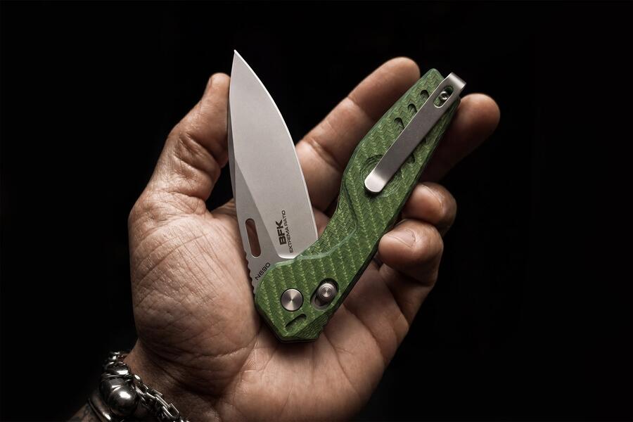 EXTREMA RATIO BFK N690 Green Stone Washed – Coltello Pieghevole
