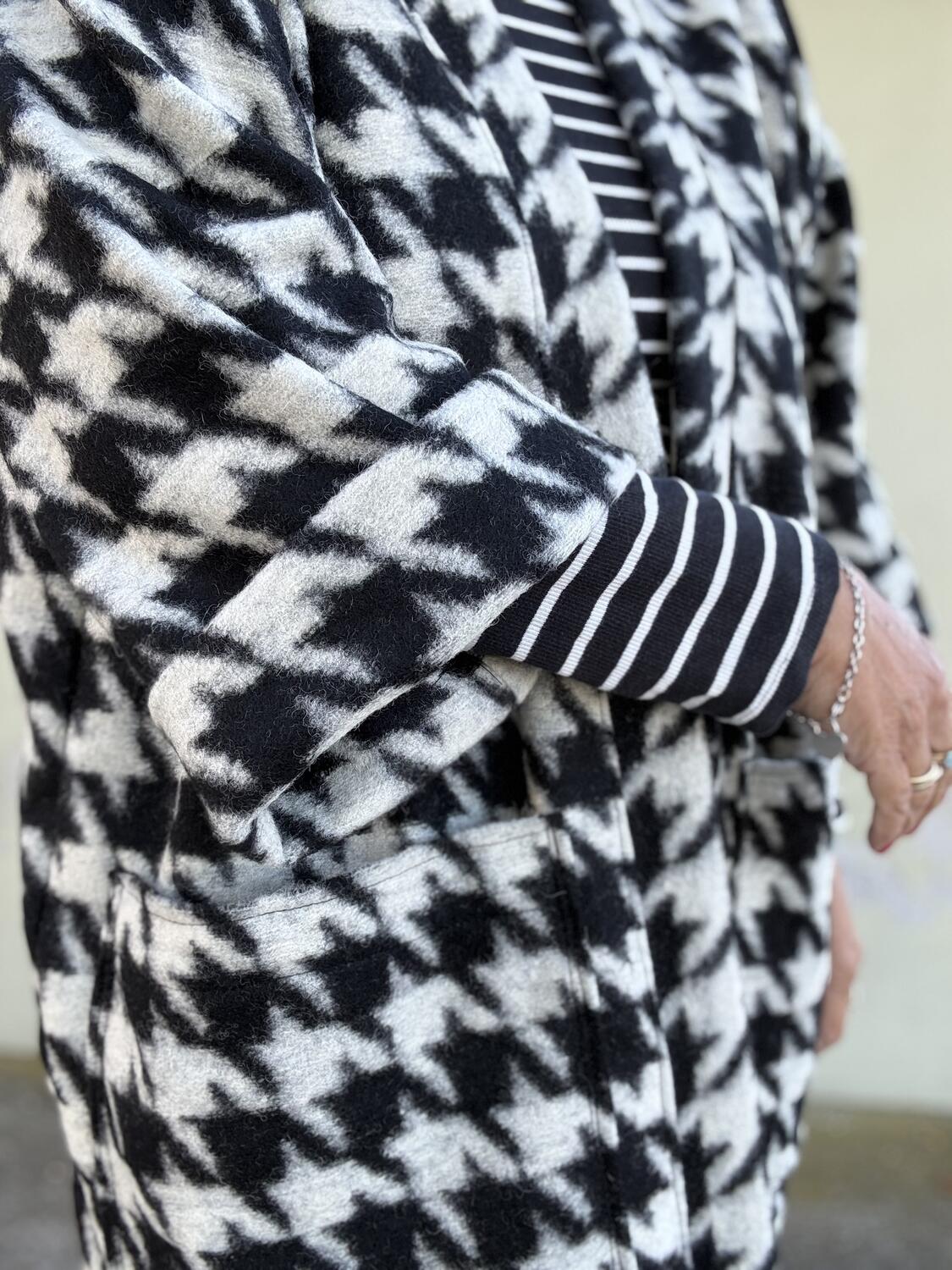 Kimono pied de poul 