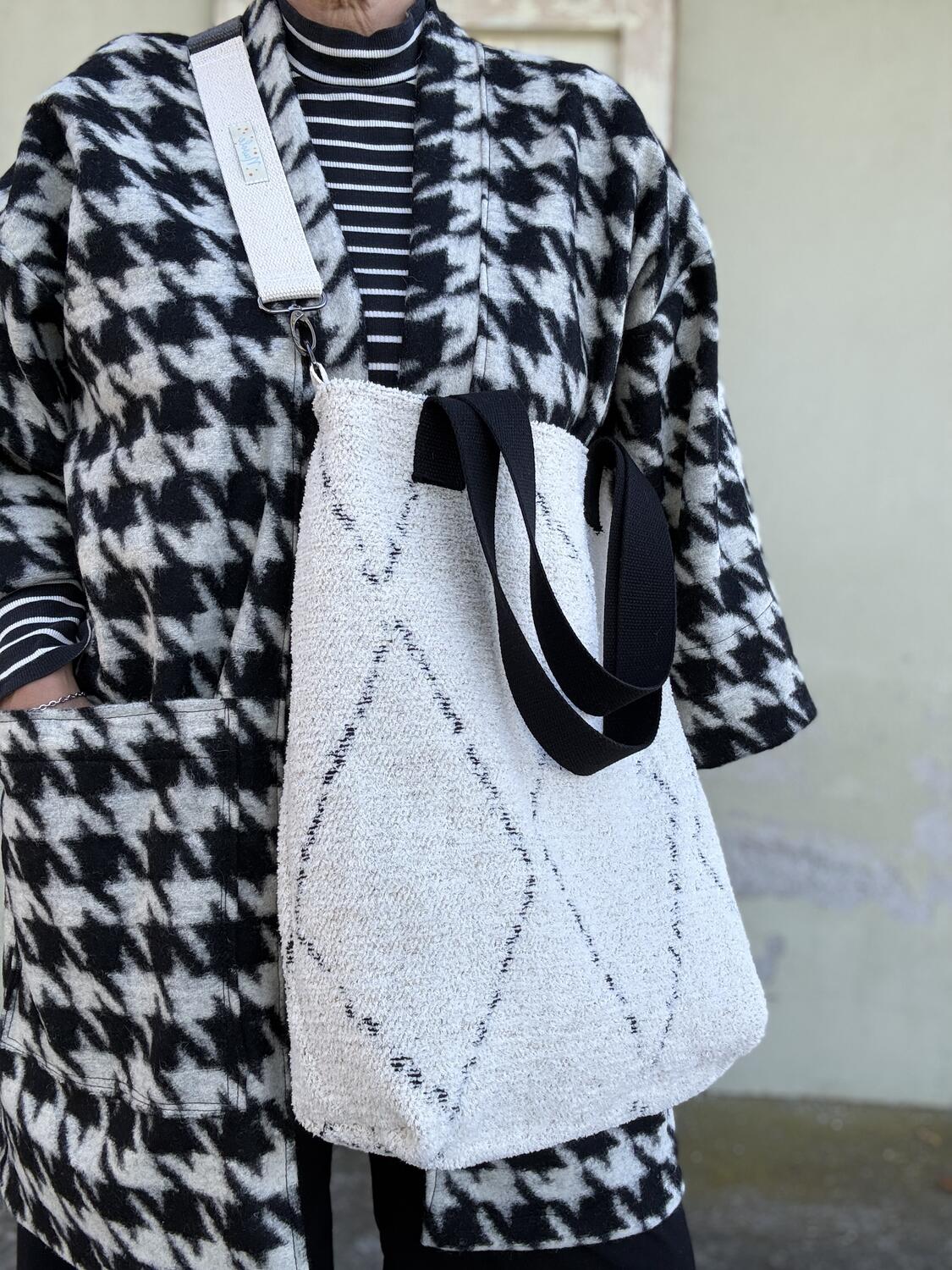 Kimono pied de poul 