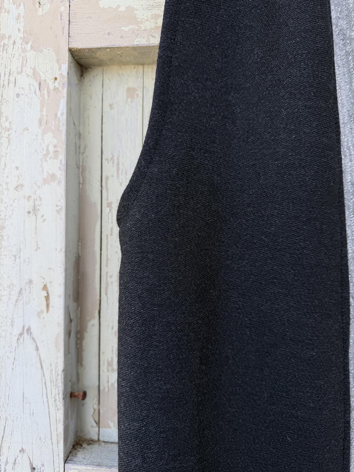 Gilet lungo nero