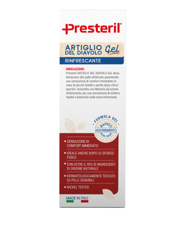 Presteril ARTIGLIO DEL DIAVOLO Gel - AZIONE RINFRESCANTE - 75 ml