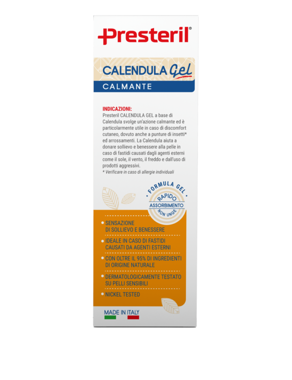 Presteril CALENDULA Gel - LENITIVO E CALMANTE - 75 ml