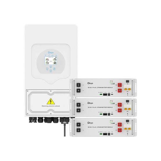 Batteria al Litio BOS-G-Pack5.1 Pro Deye 5.12kWh IP20 fotovoltaico 52V + CAVI