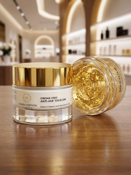 Crema viso oro collagene Gold 23 k