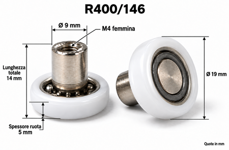 R400/146 - 19 TRO LONG - Kit 2 pezzi
