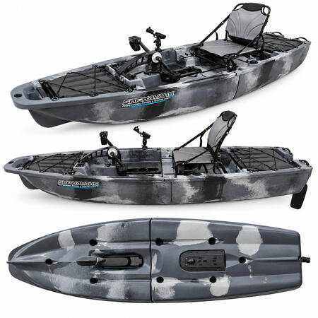 Kayak modulare divisibile da pesca a pedali - SKF Propel S - 286 Cm