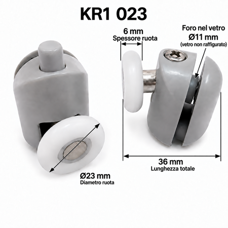 K/R1/023 - 23 Moon Alto + Basso - Kit 2 pezzi