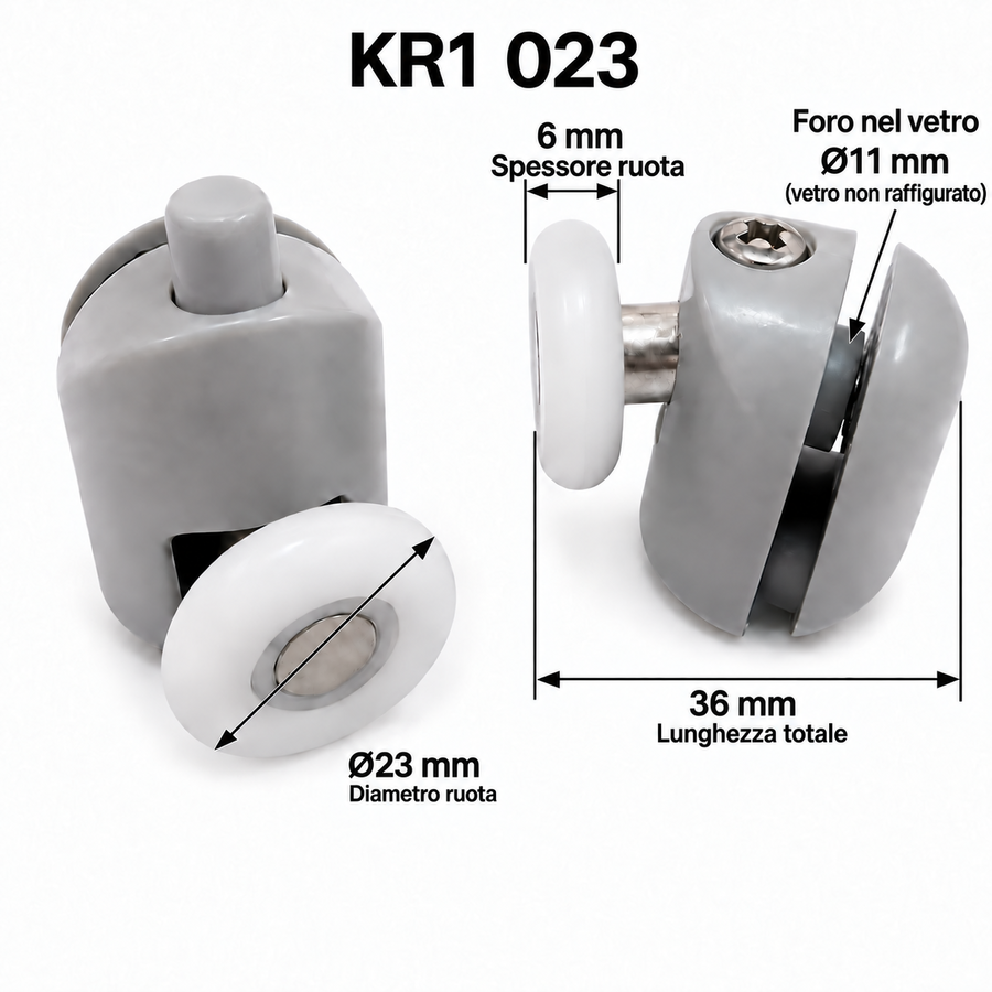 K/R1/023 - 23 Moon Alto + Basso - Kit 2 pezzi