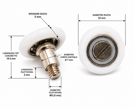 R400/142 - DD Mes M5 - Kit 2 pezzi