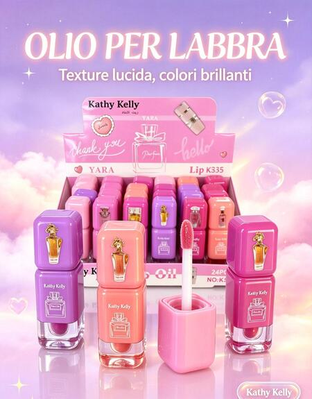Kathy Kelly Lip Oil (Similare Arabo) [Conf. da 24 pezzi]
