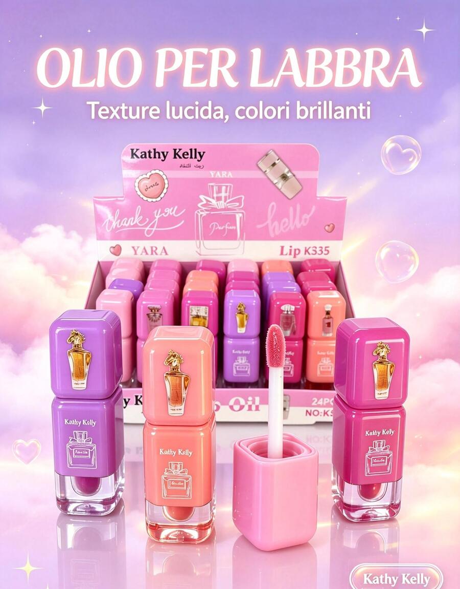 Kathy Kelly Lip Oil (Similare Arabo) [Conf. da 24 pezzi]