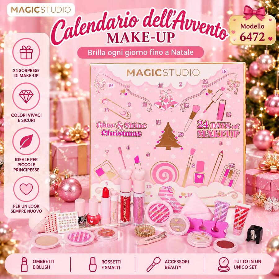 MagicStudio Calendario dell'avvento [Conf.da 3 pezzi]